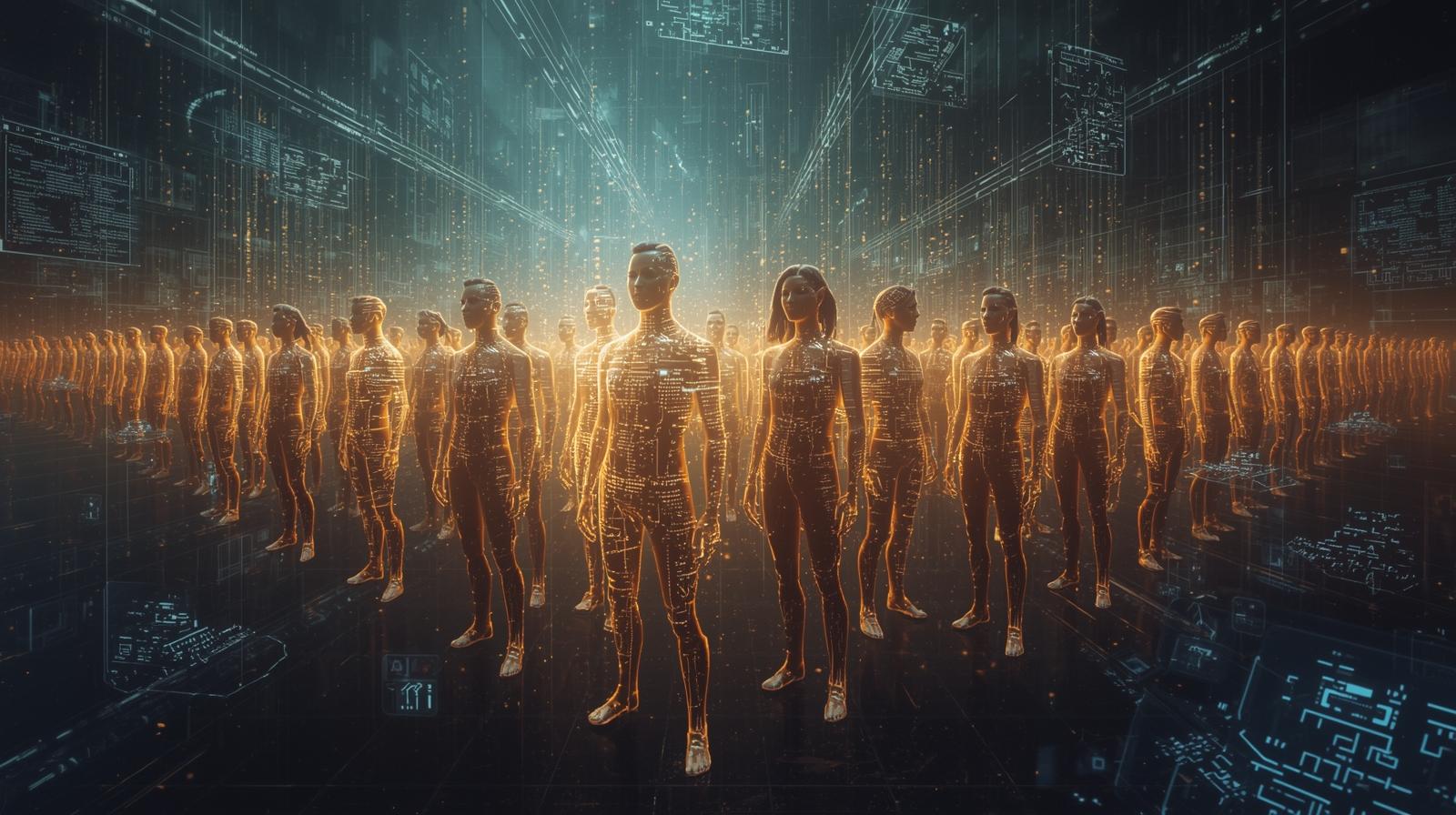 Algorithmic Identity Forges Crafting Alternate Digital Selves